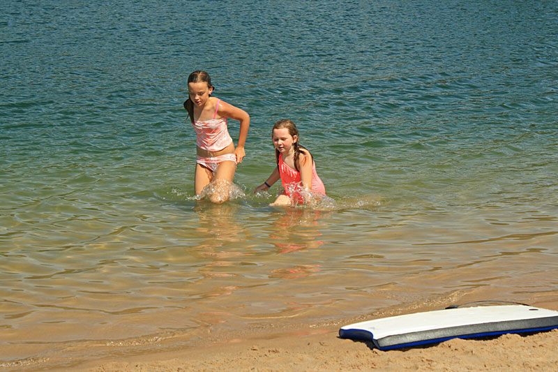swimming north bar lake